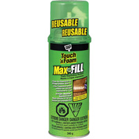 Touch 'n Foam&reg; Max Fill Triple Expanding Sealant, 340 g, Aerosol Can, Cream Helyx Safety & Industrial Supplies