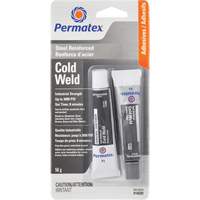 Cold Weld Bonding Compound, 2 x 28 g, Tube, Two-Part, Grey Helyx Safety & Industrial Supplies