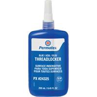 Adh&eacute;sif frein-filet pour toute surface, Bleu, &eacute;lev&eacute;, 250 ml, Bouteille Helyx Safety & Industrial Supplies