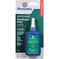 Adh&eacute;sif frein-filet p&eacute;n&eacute;trant, Vert, Basse, 36 ml, Bouteille Helyx Safety & Industrial Supplies