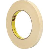 Scotch&reg; High-Performance Masking Tape 232, 12 mm (1/2") x 55 m (180'), Tan Helyx Safety & Industrial Supplies