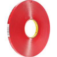 VHB Tape, 66 m (216') L x 6 mm (1/4") W, 23 mils, Acrylic Helyx Safety & Industrial Supplies