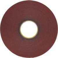 VHB Tape 4646, 33 m (108') L x 12.7 mm (1/2") W, 25 mils, Acrylic Helyx Safety & Industrial Supplies