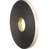 Ruban double face en mousse, 33 m (108') lo x 12,7 mm (1/2") la, 62 mils, Poly&eacute;thyl&egrave;ne Helyx Safety & Industrial Supplies