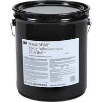 Scotch-Weld Adhesive, 5 gal., Pail, Two-Part, Grey Helyx Safety & Industrial Supplies