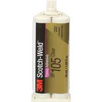 Scotch-Weld Adhesive, 1.7 fl. oz., Cartridge, Two-Part, Translucent Helyx Safety & Industrial Supplies
