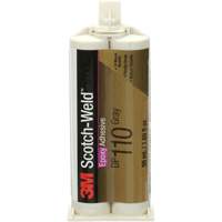Scotch-Weld Adhesive, 1.64 fl. oz., Cartridge, Two-Part, Grey Helyx Safety & Industrial Supplies