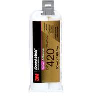 Scotch-Weld Adhesive, 1.25 fl. oz., Cartridge, Two-Part, Off-White Helyx Safety & Industrial Supplies