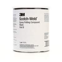 Scotch-Weld Potting Compound, 1 gal., Pail, Two-Part, Black Helyx Safety & Industrial Supplies
