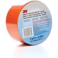 Ruban en vinyle pour travaux g&eacute;n&eacute;raux 764, 50,8 mm (2") la x 32,9 m (108') lo, 5 mils, Orange Helyx Safety & Industrial Supplies