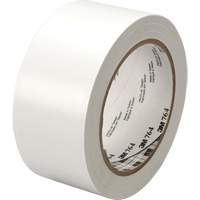 Ruban en vinyle pour travaux g&eacute;n&eacute;raux 764, 25,4 mm (1") la x 32,9 m (108') lo, 5 mils, Blanc Helyx Safety & Industrial Supplies