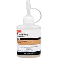 Adh&eacute;sif instantan&eacute; CA4 Scotch-Weld, Transparent, Bouteille, 1 oz Helyx Safety & Industrial Supplies