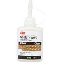 Adh&eacute;sif instantan&eacute;, 1 oz, Bouteille, Jaune Helyx Safety & Industrial Supplies