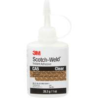Adh&eacute;sif instantan&eacute; CA5 Scotch-Weld, Transparent, Bouteille, 1 oz Helyx Safety & Industrial Supplies