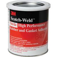 Adh&eacute;sif haute performance pour caoutchouc et joints Scotch-Weld, Gallon, Brun Helyx Safety & Industrial Supplies