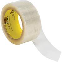 Scotch&reg; 375 Box Sealing Tape, Hot Melt Adhesive, 3.1 mils, 48 mm (1-22/25") x 1500 m (4921') Helyx Safety & Industrial Supplies