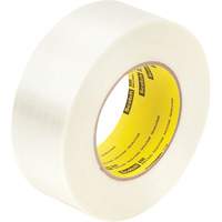 Ruban renforc&eacute; de filaments Scotch, &eacute;paisseur 6,6 mils, 12 mm (1/2") x 33 m (108')  Helyx Safety & Industrial Supplies