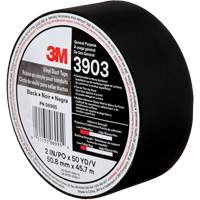 Rubans adh&eacute;sifs en vinyle 3903, 48 mm (2") la x 45 m (148') lo, 6,5 mils, Noir Helyx Safety & Industrial Supplies