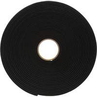 Ruban de mousse en vinyle 4504, 25,4 mm (1") la x 16,5 m (54') lo, 250 mils, Noir Helyx Safety & Industrial Supplies
