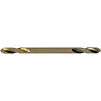 Jet-Kut&reg; Gold Super Premium M2 Twin End Drill Bit, High Speed Steel, 1/8", 1-15/16" L Helyx Safety & Industrial Supplies