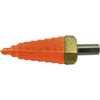 Foret &eacute;tag&eacute; &agrave; 9 &eacute;tages de qualit&eacute; sup&eacute;rieure Jet-Kut, 1/4" - 3/4", Incr&eacute;ments de 1/16", Acier rapide Helyx Safety & Industrial Supplies