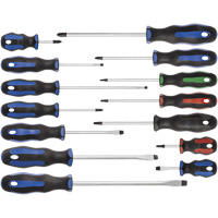 JTSD-14S Ergonomic Screwdriver Set, 14 Pcs. Helyx Safety & Industrial Supplies