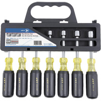 JKND-7S Cushion Grip Nutdriver Set, 7 Pcs., Non Magnetic, Imperial Helyx Safety & Industrial Supplies