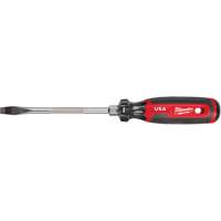 Slotted Screwdriver, 5/16" Tip, Round, 279 mm L, Cushion Grip Handle Helyx Safety & Industrial Supplies