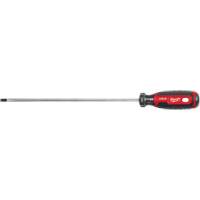 Cabinet Screwdriver, 1/4" Tip, Round, 363 mm L, Cushion Grip Handle Helyx Safety & Industrial Supplies