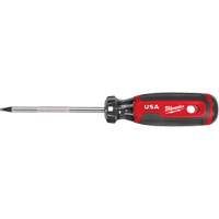 Square Screwdriver, #2 Tip, Round, 211 mm L, Cushion Grip Handle Helyx Safety & Industrial Supplies