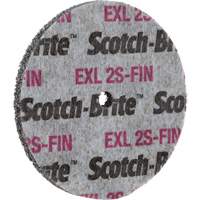 Meule homog&egrave;ne Scotch-Brite EXL, 3" x 1/2", Arbre de 1/4" Helyx Safety & Industrial Supplies