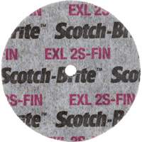 Meule homog&egrave;ne Scotch-Brite EXL, 3" x 1/2", Arbre de 1/4" Helyx Safety & Industrial Supplies
