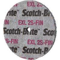 Meule homog&egrave;ne Scotch-Brite EXL, 3" x 1/2", Arbre de 1/4" Helyx Safety & Industrial Supplies