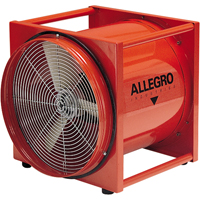ALLEGRO INDUSTRIES Axial Blowers, 1/2 HP, 3400 CFM Helyx Safety & Industrial Supplies