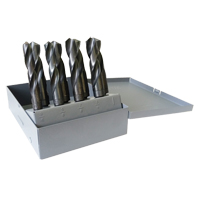 Reduced Shank Drill Bit Set, 5 Pieces, High Speed Steel Helyx Safety & Industrial Supplies