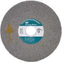 Meule d'&eacute;barbage EXL Scotch-Brite, 6" x 1", Arbre de 1" Helyx Safety & Industrial Supplies