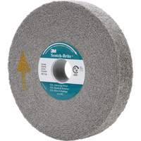 Meule d'&eacute;barbage EXL Scotch-Brite, 6" x 1", Arbre de 1" Helyx Safety & Industrial Supplies