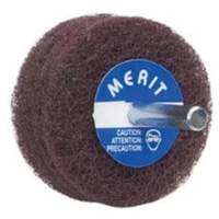 Disques non tiss&eacute;s Abrasotex, 3" dia. x 1" la, Arbre 1/4", Oxyde d'aluminium Helyx Safety & Industrial Supplies