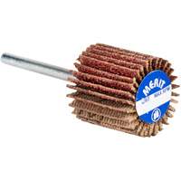 High Performance Micro-Mini Flap Wheel, Aluminum Oxide, 60 Grit, 3/4" x 3/4" x 1/8" Helyx Safety & Industrial Supplies