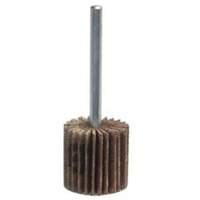 Super Finish Mini Flap Wheel, Aluminum Oxide, 60 Grit, 1-3/16" x 1/4" x 1/4" Helyx Safety & Industrial Supplies