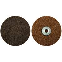 Disque de pr&eacute;paration de surface verrouillable &agrave; remplacement rapide, 5" dia., Grain Cors&eacute;, Oxyde d'aluminium Helyx Safety & Industrial Supplies