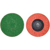 Zirc Plus Quick-Change Cloth Disc, 2" Dia., 40 Grit, Zirconia Alumina Helyx Safety & Industrial Supplies