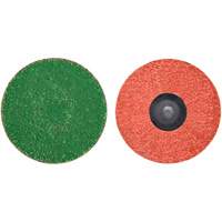 Zirc Plus Quick-Change Cloth Disc, 3" Dia., 120 Grit, Zirconia Alumina Helyx Safety & Industrial Supplies