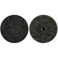 Non-Woven Quick-Change Discs, 2" Dia., Extra Coarse Grit, Aluminum Oxide Helyx Safety & Industrial Supplies