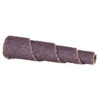 ALO Spiral Cartridge Roll, 60 Grit, 1" Dia., Aluminum Oxide, 2" L, 3/16" Arbor Helyx Safety & Industrial Supplies