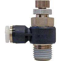 Vanne de contr&ocirc;le du d&eacute;bit, Sortie 1/4" NPT, 150 psi Helyx Safety & Industrial Supplies
