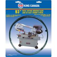 General Purpose Band Saw Blade, Bi-Metal, 93" L x 3/4" W x 0.032" Thick, 6-10 TPI Helyx Safety & Industrial Supplies