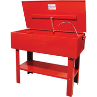 Bassins de nettoyage autorecyclants, Acier, 40 gal. Helyx Safety & Industrial Supplies