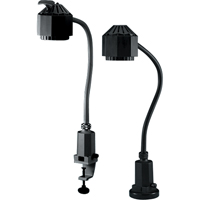 Lampes de travail sunnex - Lampes de travail halog&egrave;ne de 50 w r&eacute;sistantes &agrave; l'humidit&eacute;, 50 W, Halog&egrave;ne, Col 27", Noir Helyx Safety & Industrial Supplies