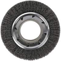 MEULE CIRC,FIL CREPE,4-1/4",.0118X5/8"X2", 4-1/4" dia., Fils 0.012, Arbre 2" Helyx Safety & Industrial Supplies
